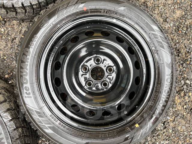 Железные диски Toyota, 15", 1 шт, 5x100, штампованные, 54,1 мм. 4 шт, б ...