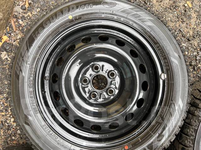 Железные диски Toyota, 15", 1 шт, 5x100, штампованные, 54,1 мм. 4 шт, б ...