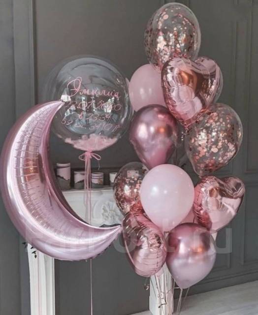 Воздушные, гелиевые шары (шарики), новый, в наличии во Владивостоке