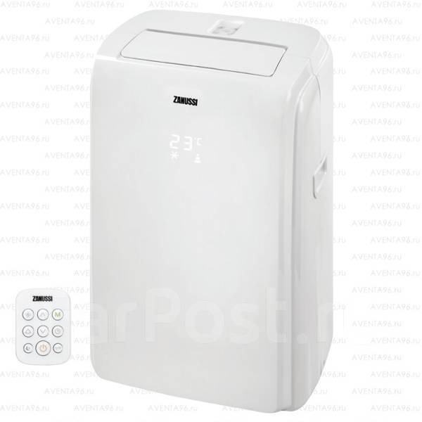 Кондиционер мобильный Zanussi ZACM-09 MSH/N1 белый, моноблок, 22 м² ...