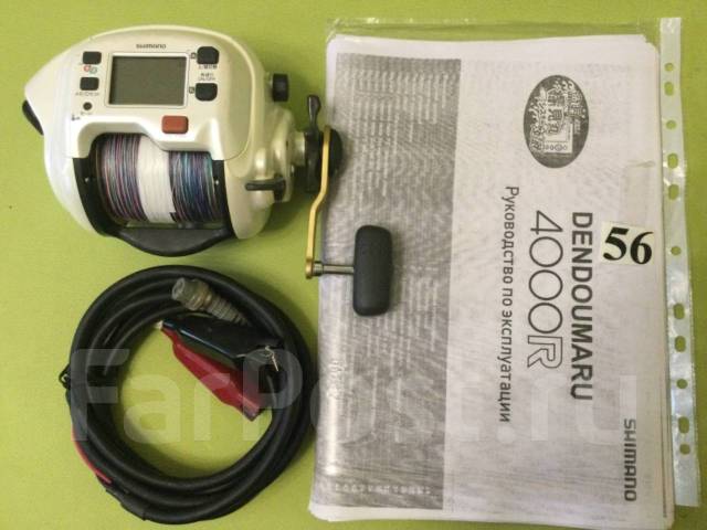 Электрическая мультипликаторная катушка Shimano 4000 R - Рыболовные ...