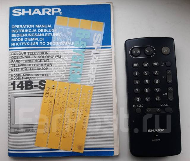 Sharp 14b sc нет изображения