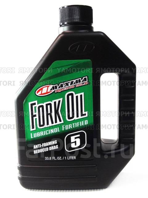 Масло вилочное Maxima Fork Oil 5WT 1 литр - Прочие масла во Владивостоке