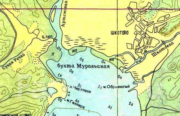 Карта владивосток шкотово