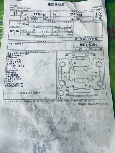 Nissan X-Trail. TNT31, QR25DE ����