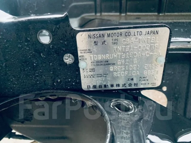 Nissan X-Trail. TNT31, QR25DE ����