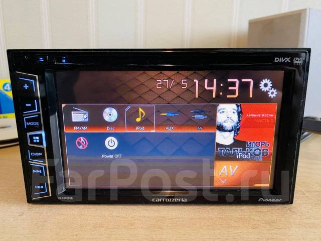 Pioneer Carrozzeria FH-6200DVD DSP DVD USB MP3 FLAC " RUS", 2 DIN ...