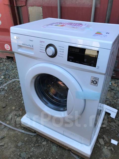Стиральная машина 7КГ Узкая LG F2J3HS0W spaSteam - Стиральные машины во ...