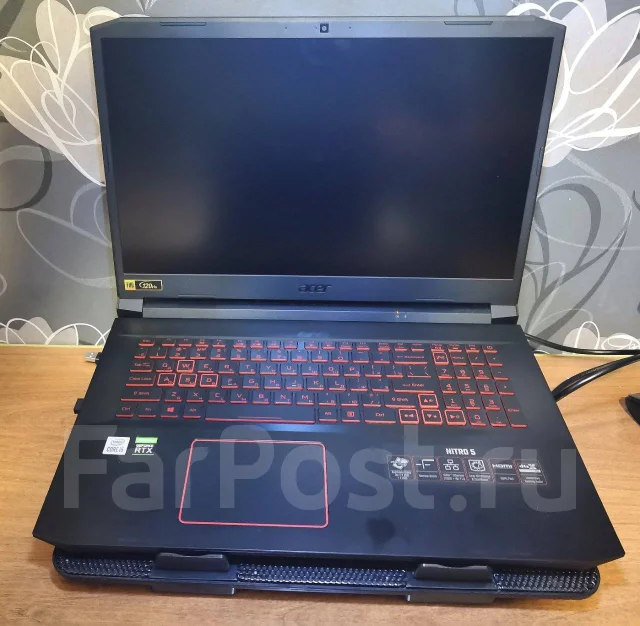Acer Nitro 5 AN517-52. 17.3", 2,5����, ��� 16 ��, ���� 1 500���, WiFi: 1, Bluetooth: 1, ����������� �� 8��. ����