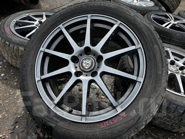 Литые диски на 17 из Японии 5x114,3, A-Tech, 17", 1 шт, 5x114.3, 73,3 ...