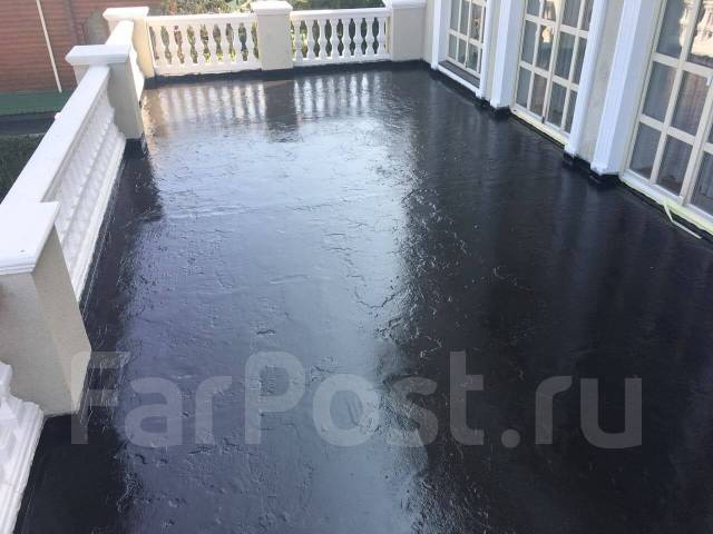 Жидкая гидроизоляция для фундамента, кровли. Мембрана Clever PU400, под ...
