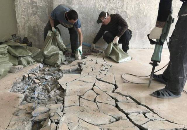 Разнорабочие. Демонтаж строений, домов, дачи. Демонтаж стен. Вывоз ...