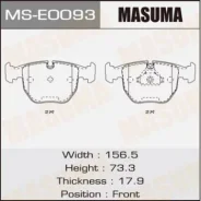 ������� �������� Masuma, AN-4349K, P06021 front (1/6) MS-E0093 Masuma, �������� MSE0093 ����