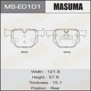 ������� �������� Masuma, AN-4631K, P06039 rear (1/6) MS-E0101 Masuma, ������ MSE0101 ����