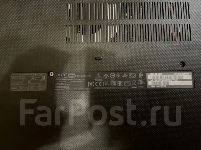 Acer Aspire 3 A315-23. 15.6", 2,1����, ��� 8 ��, ���� 256���, WiFi: 1, Bluetooth: 1, ����������� �� 9��. ����