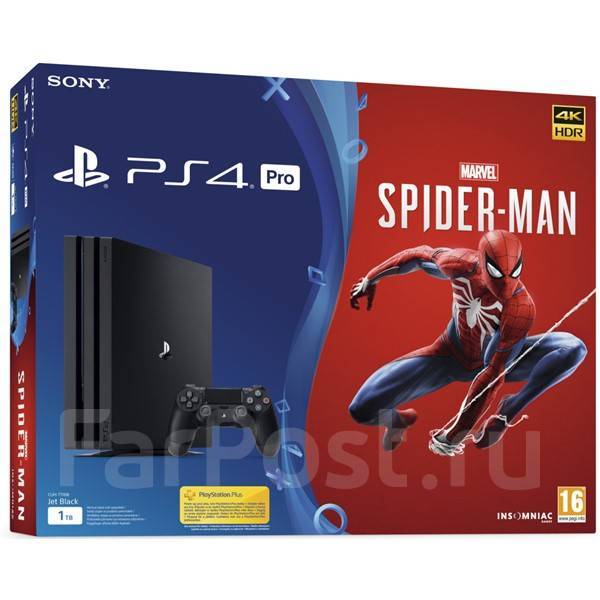 Sony playstation 4 shop pro spiderman edition