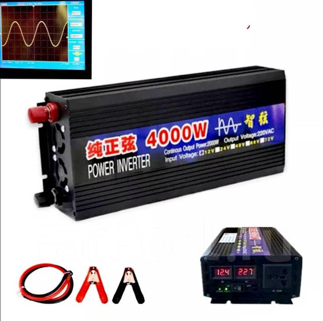 Инвертор тока напряжения, преоброзователь 12/220V 4000W купить во ...