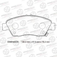 �������� ��������� ������� AV587 FR AirwaveGJCivicEK/ES/EU Avantech, ������ �������� AV587 ����
