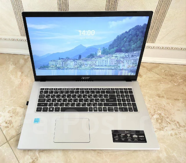 Acer Aspire 3 A317-33. 17.3", 1,8����, ��� 4 ��, ���� 256���, WiFi: 1, Bluetooth: 1, ����������� �� 5��. ��� ����� �� ���������� ����