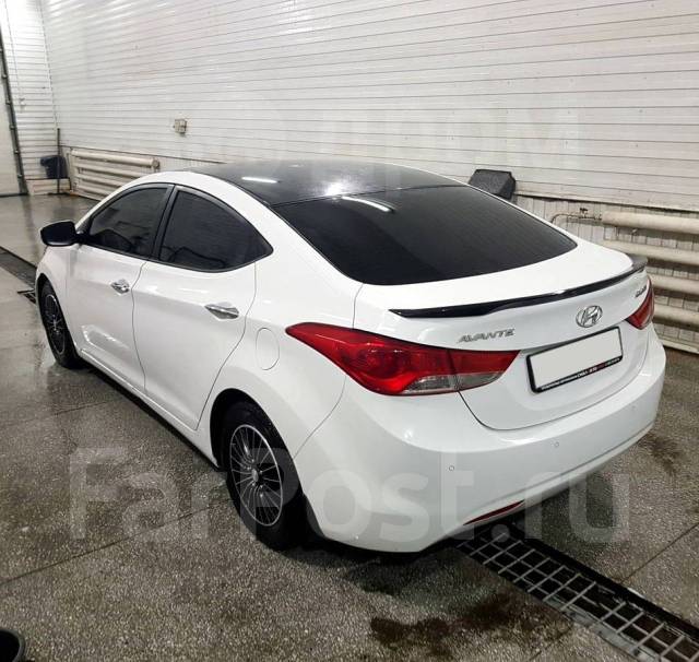 Светодиодные отражатели в задний бампер 2 WAY - Red на Hyundai Elantra 5 (Avante MD)