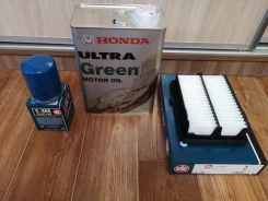 Honda Ultra Green. 0W-10, �������������, 4��. ����