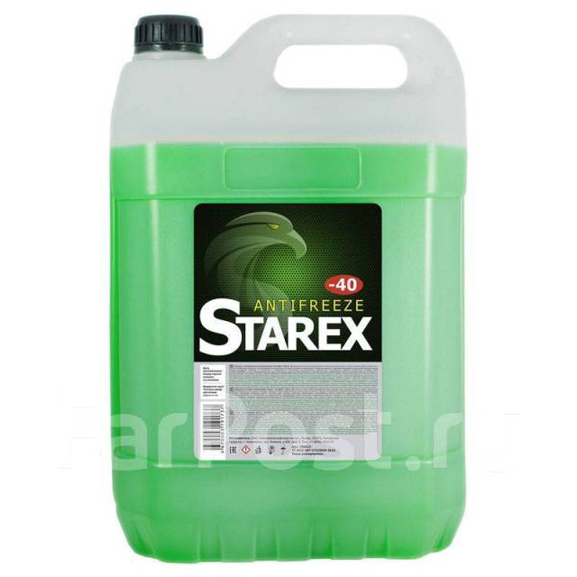 Антифриз Starex -40 10кг зеленый Владивостоке, в наличии. Цена: 1 200₽