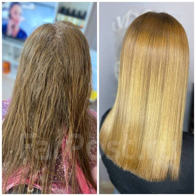 Ботокс, Кератиновое выпрямление, Нанопластика волос во Владивостоке