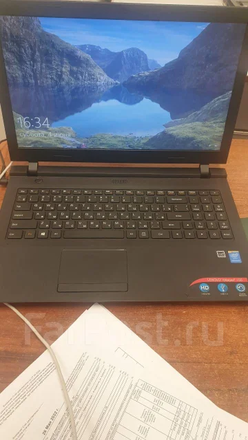 Lenovo IdeaPad 100-15IBY. 15.6", ��� 8 ��, ���� 240���, WiFi: 1, Bluetooth: 1 ����
