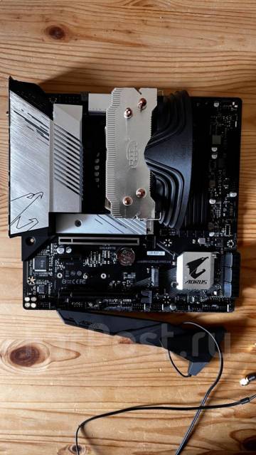 Материнская плата Gigabyte B560M Aorus PRO AX+Intel Core i3-10105F+кул ...