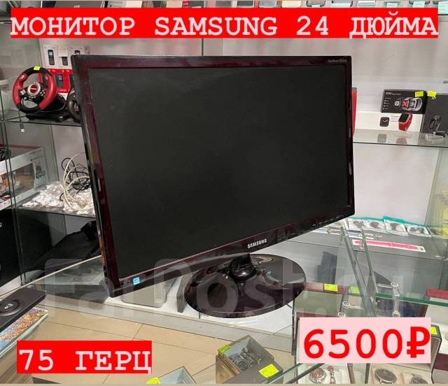 Продаётся монитор Samsung 24 Дюйма. 75ГЕРЦ - Мониторы в Находке