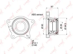 ������� ������ | ��� ���� | LYNXauto WB1491 WB1491 ����