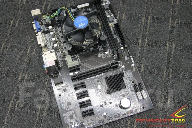 Материнская плата H81A Майнинг + Проц G1840 + 4GB RAM LGA 1150 ...