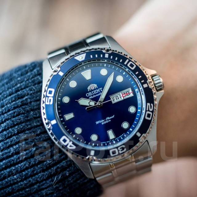 Часы мужские Orient FAA02005D механические с автоподзаводом, новый, в ...
