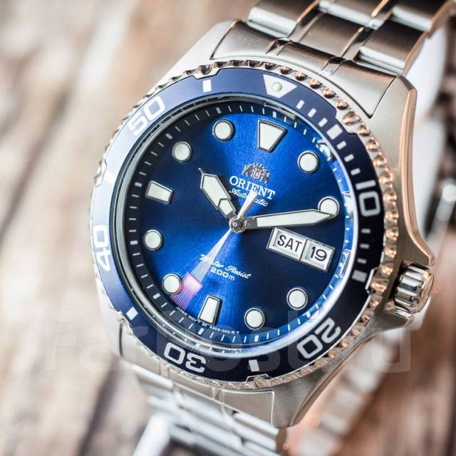 Часы мужские Orient FAA02005D механические с автоподзаводом, новый, в ...