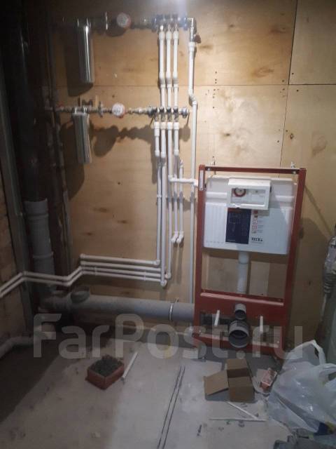 Сантехник. Монтаж/Замена/Разводка труб ХВС, ГВС/Отопления/Канализации ...