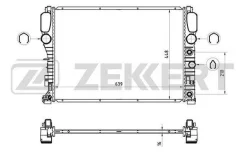 �������� ���������� ��������� mk-1443 Mercedes CLS (C219) mk-1443 MK1443 ����