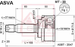 ���� Mitsubishi Minica MT20, �������� MT20 MT20 ����