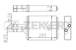�������� ��������� mk-5077 Opel Vectra B mk-5077 MK5077 ����