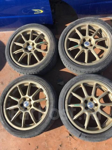 Колеса OZ Racing Prodrive R17 5x100 7JJ 40ET + Bridgesto 215/45 Лето ...