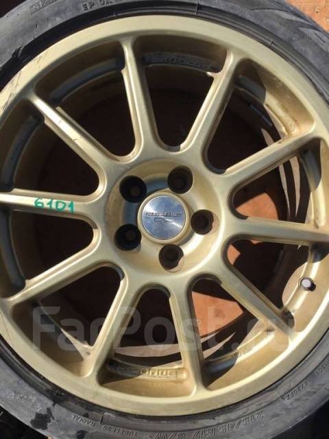 Колеса OZ Racing Prodrive R17 5x100 7JJ 40ET + Bridgesto 215/45 Лето ...