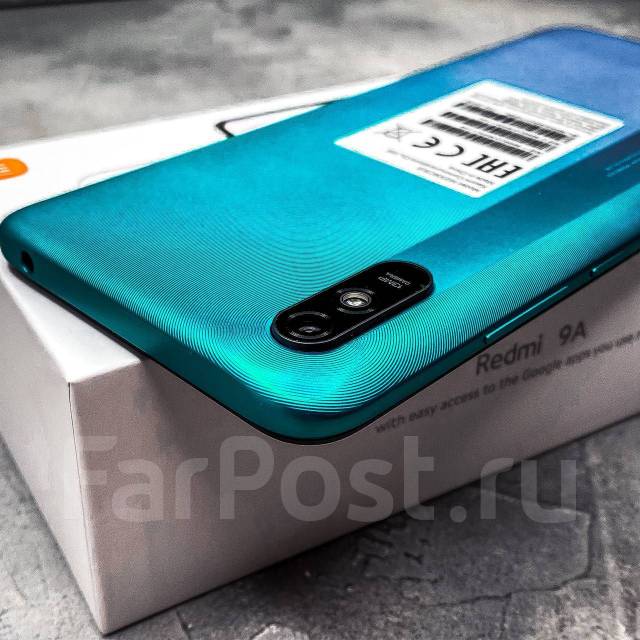 Xiaomi Redmi 9A 2+32ГБ Aurora Green! Ростест! наушники! "Welove", 32 гб ...