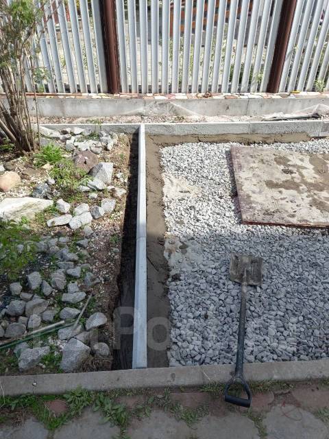 Благоустройство, монтаж брусчатки, плитки тротуарной, дренаж в Хабаровске