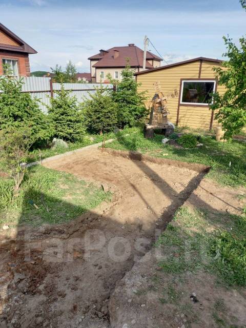 Благоустройство, монтаж брусчатки, плитки тротуарной, дренаж в Хабаровске