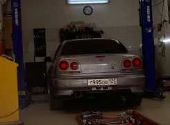 Nissan Skyline. �������, ������, 2.0 (155��.�.), ������, 105 000����. �� ����
