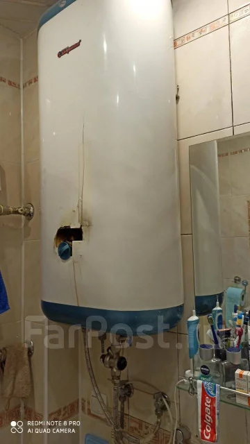 Водонагреватель проточный Thermex RZB80-F б/у - Водонагреватели во ...