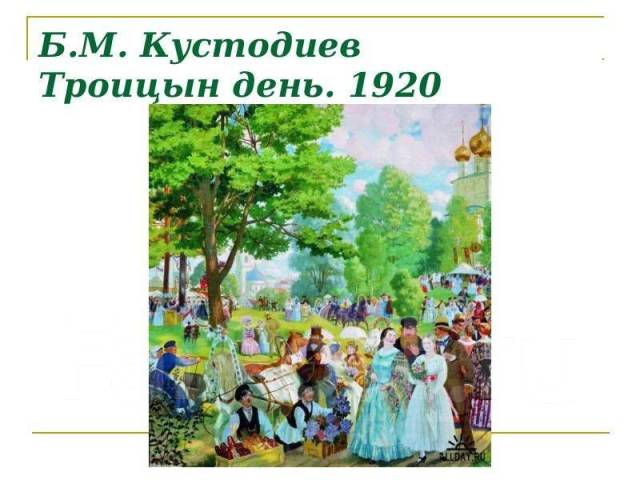 Кустодиев сирень сочинение