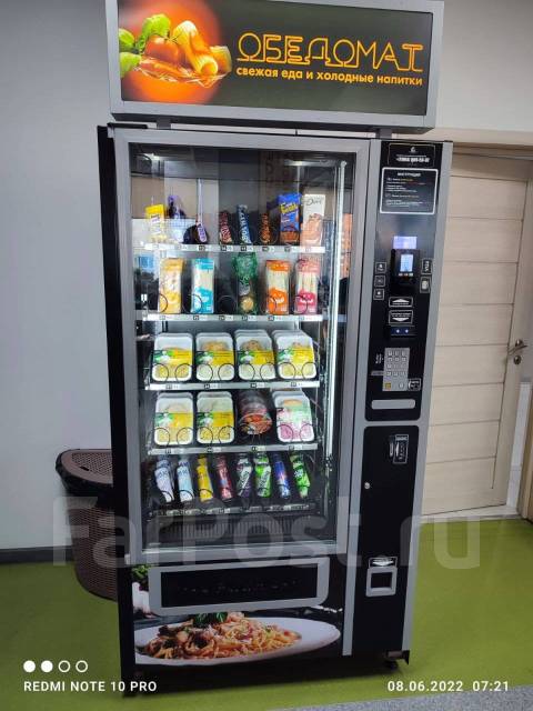 Установка кофейных автоматов, кофемашин, обедоматов во Владивостоке