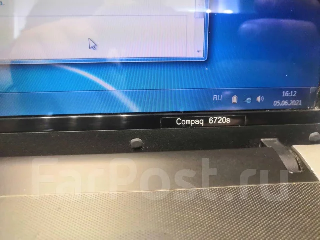 Compaq 6720s. 15.4", 1 700����, ��� 2048 ��, ���� 160���, WiFi: 1, Bluetooth: 1, ����������� �� 1��. ����