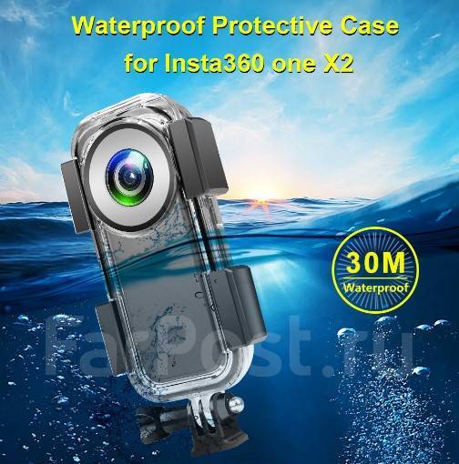Подводный бокс для экшн-камеры insta360 One X2 в DeviceVL, новый, в ...
