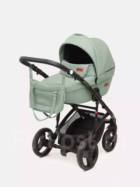 Коляска 3 в 1 Riko Basic Aicon Pastel (оливковый) - Коляски и переноски ...